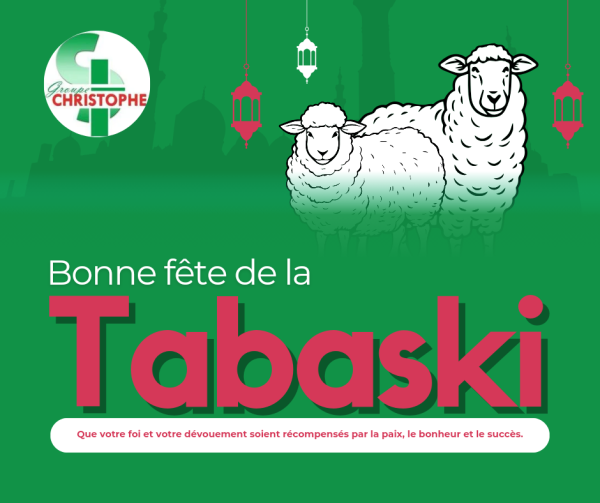 Bonne Fête de la Tabaski à Toute la Communauté Musulmane !